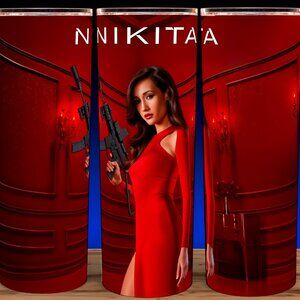 Nikita Action TV Show Cup Mug Tumbler 20oz